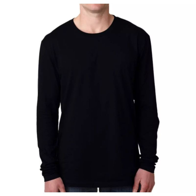 Kaos Premium 24s Hitam Panjang