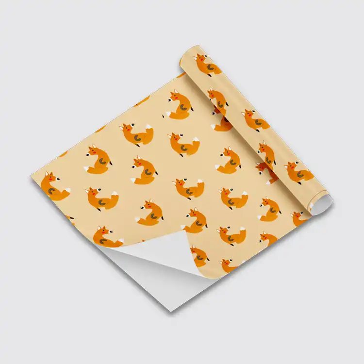 Stiker White Vinyl UV